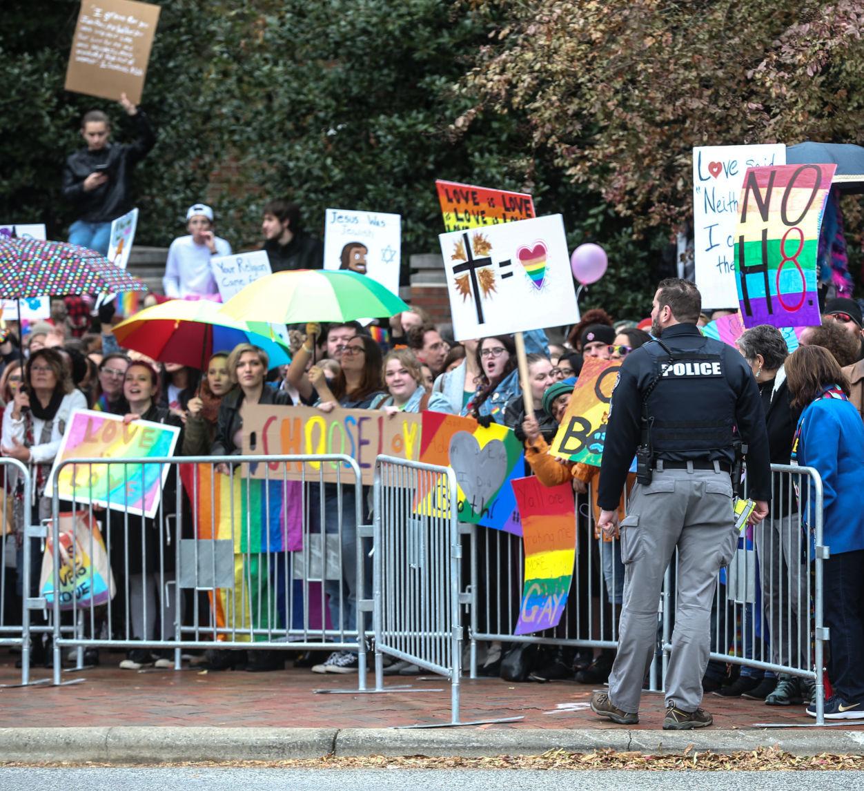 Westboro Baptist Church protests